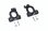 Aluminium C-Hubs vorn schwarz