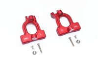 Aluminium C-Hubs vorn rot