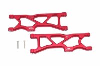 Aluminium Querlenker unten hinten rot