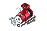 Aluminium 7075 Servo Horn 15T mit Feder rot