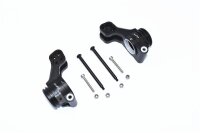 Aluminium Radträger hinten schwarz