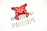 Aluminium Dämpfersteher hinten rot