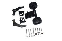 Aluminium Wheelie Bar mit Spoilerbefestigung schwarz