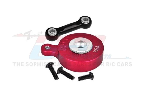 Aluminium 7075 Direkt-Montage Servo-Saver 25T rot