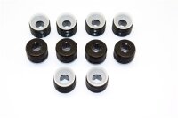 Aluminium Schrauben für Pivotballs schwarz (10 Stk.)