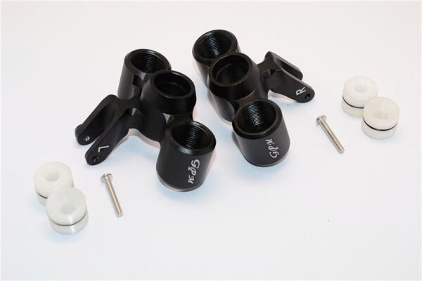 Aluminium Lenkhebel vorn schwarz