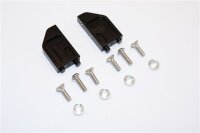 Aluminium Servobefestigung schwarz