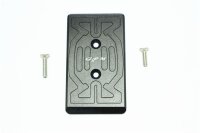 Aluminium Chassisbodenplatte vorn schwarz