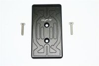 Aluminium Chassisbodenplatte hinten schwarz
