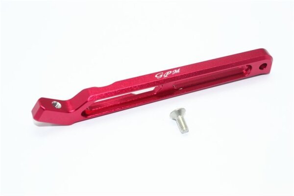 Aluminium Chassis Verstärkung hinten rot