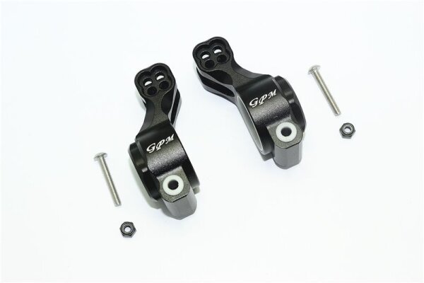 Aluminium Radträger hinten schwarz
