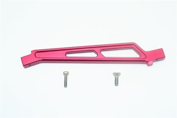 Aluminium Chassis Verstärkung vorn rot