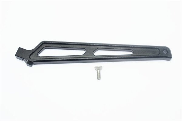 Aluminium Chassis Verstärkung hinten schwarz