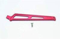 Aluminium Chassis Verstärkung hinten rot
