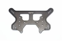 Aluminium Dämpfersteher hinten schwarz