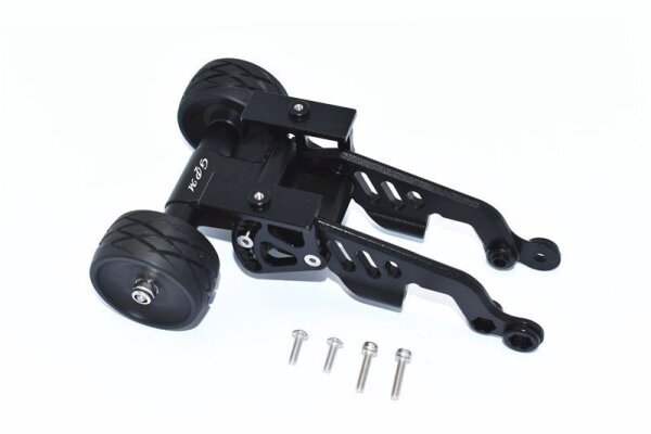 Aluminium Wheelie Bar hinten schwarz