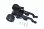 Aluminium Wheelie Bar hinten schwarz
