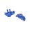 Lenkhebel 7075-T6 Aluminium hinten blau