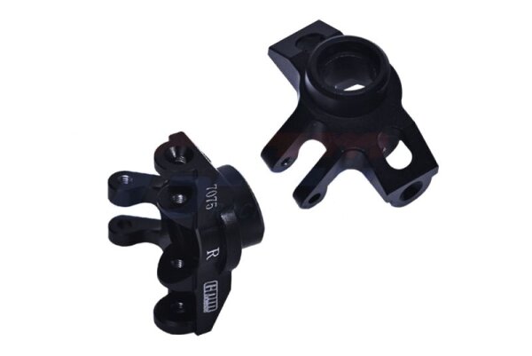 Lenkhebel 7075-T6 Aluminium hinten schwarz