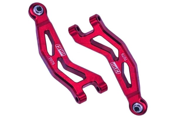 Querlenker 7075-T6 Aluminium vorne oben rot (2)
