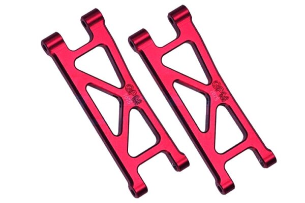 Querlenker 7075-T6 Aluminium hinten unten rot (2)