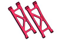 Querlenker 7075-T6 Aluminium hinten unten rot (2)