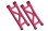Querlenker 7075-T6 Aluminium hinten unten rot (2)