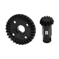 Carbon-Stahl 30/12Z Diffrad-Set hinten schwarz
