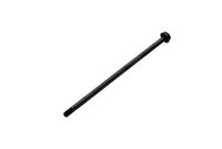 Carbon-Stahl-Achse hinten schwarz