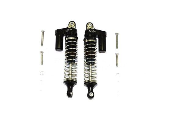 L-Shape Dämpfer Aluminium schwarz v/h 92mm (2)