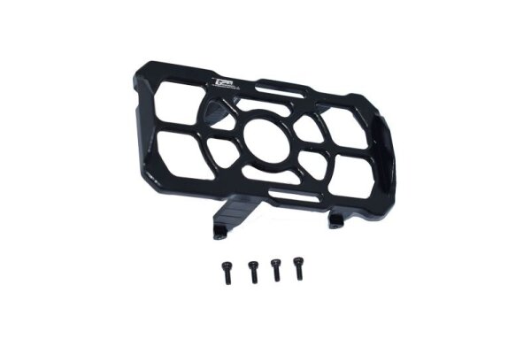 Aluminium Batteriehalter schwarz