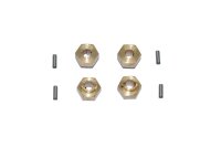 Messing Hex-Adapter 3.5mm (4 Stk.)