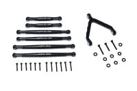 Aluminium Aufhängungs-Links & Befestigung Set schwarz