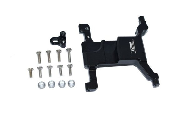 Aluminium Servobefestigung schwarz