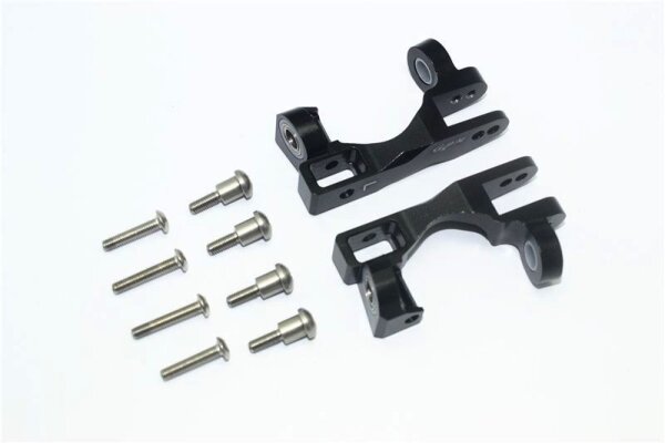 SLVR Aluminium C-Hub vorn schwarz