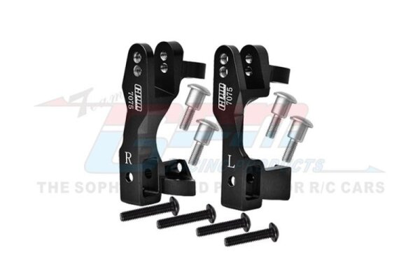 Aluminium C-Hub vorn schwarz