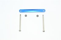 Aluminium Querlenkerhalterverstärkung vorne blau