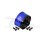 Aluminium 7075-T6 Diff-Gehäuse v/h blau