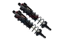 Alum. 6061-T6 L-Shape Piggy Back Dämpfer 128mm vo. schwarz