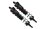 Alum. 6061-T6 L-Shape Piggy Back Dämpfer 143mm hi. schwarz