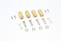 Messing Hex Adapter 23mm (4 Stk.)