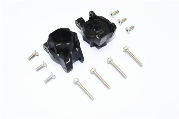 Aluminium Portalachsengehäuse hinten schwarz