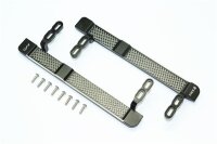 Aluminium Trittbrett seitlich (Muster C) schwarz