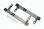 Aluminium Trittbrett seitlich (Muster C) schwarz