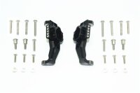 Aluminium C-Hub Set vorn schwarz