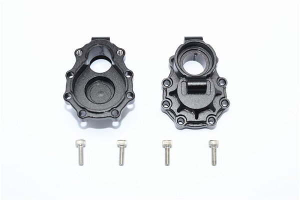 Aluminium Radträgergehäuse hinten schwarz