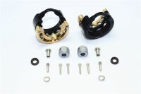 Messing Achsengewicht, Alu-Portalgeh., Hex +6mm schw. (56g)
