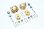 Messing Extreme Radachsengewicht mit 2x Hex +9&12mm (150g)