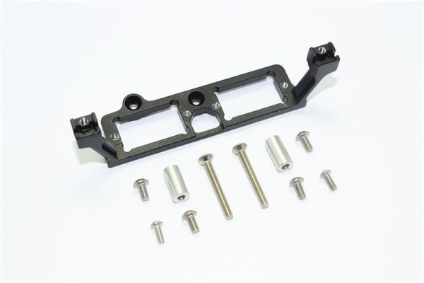 Aluminium Diffsperre Servobefestigung v/h schwarz