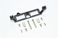 Aluminium Diffsperre Servobefestigung v/h schwarz